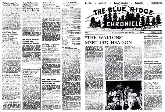 The Blue Ridge Chronicle